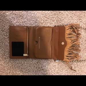 Rebecca Minkoff Frayed Leather Crossbody